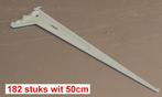 168 kastplankdragers 50 cm wit, Ophalen of Verzenden, Gebruikt