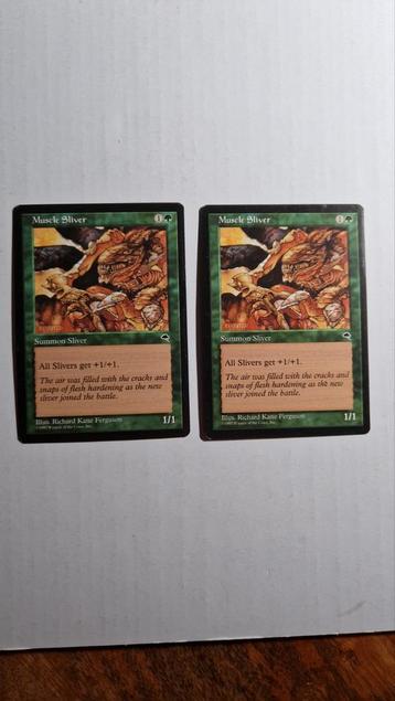 MTG Weatherlight Muscle Sliver x2 beschikbaar voor biedingen