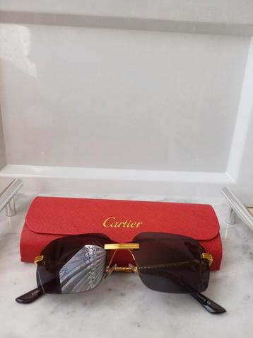 Cartier Zonnebril Zwart [GLOEDNIEUW] beschikbaar voor biedingen