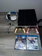 Playstation 4 (1TB) +2 controllers / 1 headset en 2 games, Spelcomputers en Games, Spelcomputers | Sony PlayStation 4, Ophalen of Verzenden
