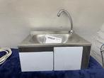 rvs wasbak, Ophalen, Zo goed als nieuw, Rvs, Wastafel