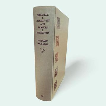 Suriname Folk-Lore - Herskovits, 1969 Reprint beschikbaar voor biedingen