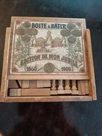 Antieke Blokken Doos - Compleet in Houten Kist, Antiek en Kunst, Ophalen of Verzenden