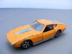 Maserati ghibli ghia politoys export n591 1/43 geel, Ophalen of Verzenden, Gebruikt, Auto, Overige merken
