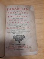 1745 Johannes Bunjan: De parabelen van den Pharizeus en den, Ophalen of Verzenden, Gelezen, Christendom | Protestants