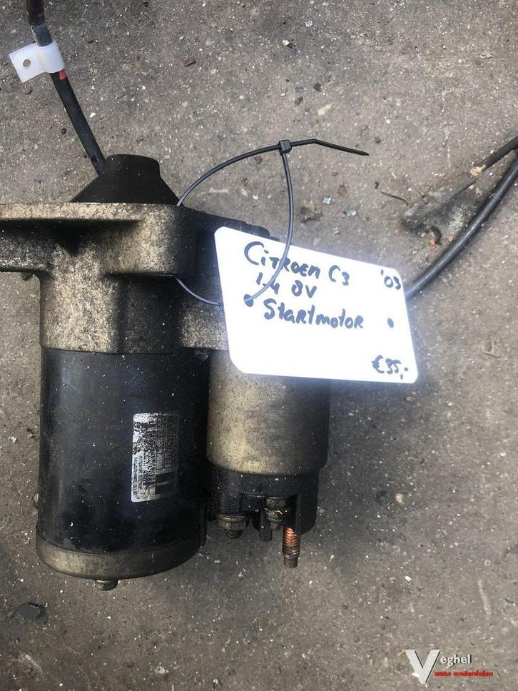 CITROEN c3  Startmotor 1.4 8v 2003, Auto-onderdelen, Motor en Toebehoren, Gebruikt, Ophalen of Verzenden