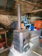 Robuste industriele houtkachel, Huis en Inrichting, Kachels, Ophalen of Verzenden, Gebruikt, Hout, Houtkachel