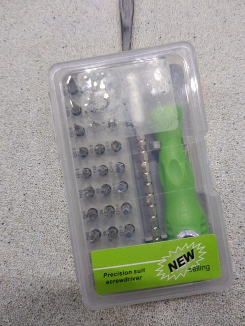 Te koop; Precisie schroevendraaier set., Doe-het-zelf en Verbouw, Gereedschap | Handgereedschap, Nieuw, Ophalen of Verzenden