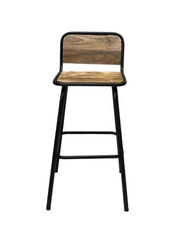 Mango Houten Barkruk - 80cm - 30 stuks beschikbaar voor biedingen