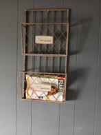 Ijzeren opbergrek voor kranten en tijdschriften, Ophalen of Verzenden, Zo goed als nieuw