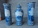 Te koop antieke vazen delfs blauw meer dan 115 jaar oud, Ophalen