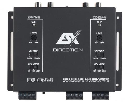 ESX DLC44 4 kanaals High / Low Level converter incl EPS PRO, Auto diversen, Autospeakers, Nieuw, Ophalen of Verzenden