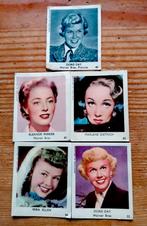 5 Bubble gom plaatjes van beroemdheden., Hobby en Vrije tijd, Ophalen of Verzenden, Gebruikt, Meerdere plaatjes