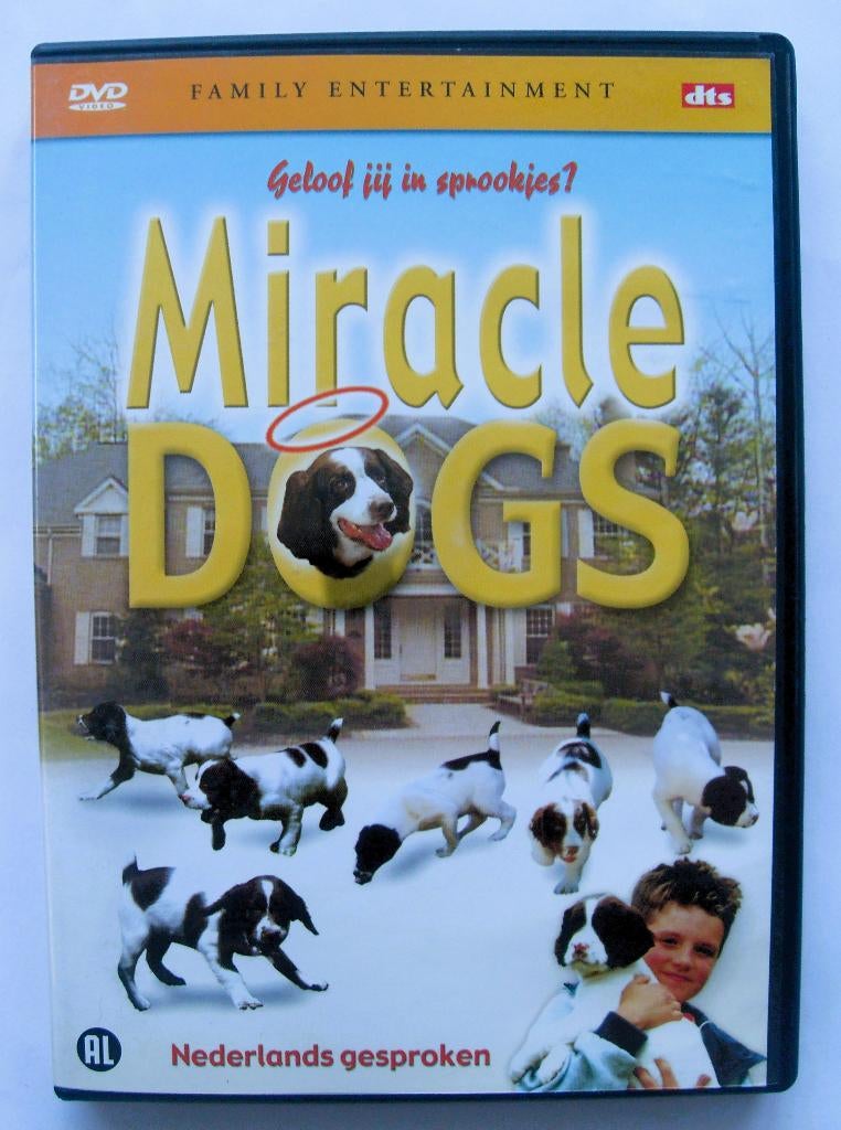 Miracle Dogs (originele dvd), Avontuur, Alle leeftijden, Ophalen of Verzenden, Zo goed als nieuw