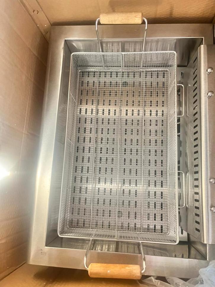 Nieuwe Maxima Frituurpan - Professioneel 20l met Aftapkraan, Witgoed en Apparatuur, Frituurpannen, Ophalen of Verzenden