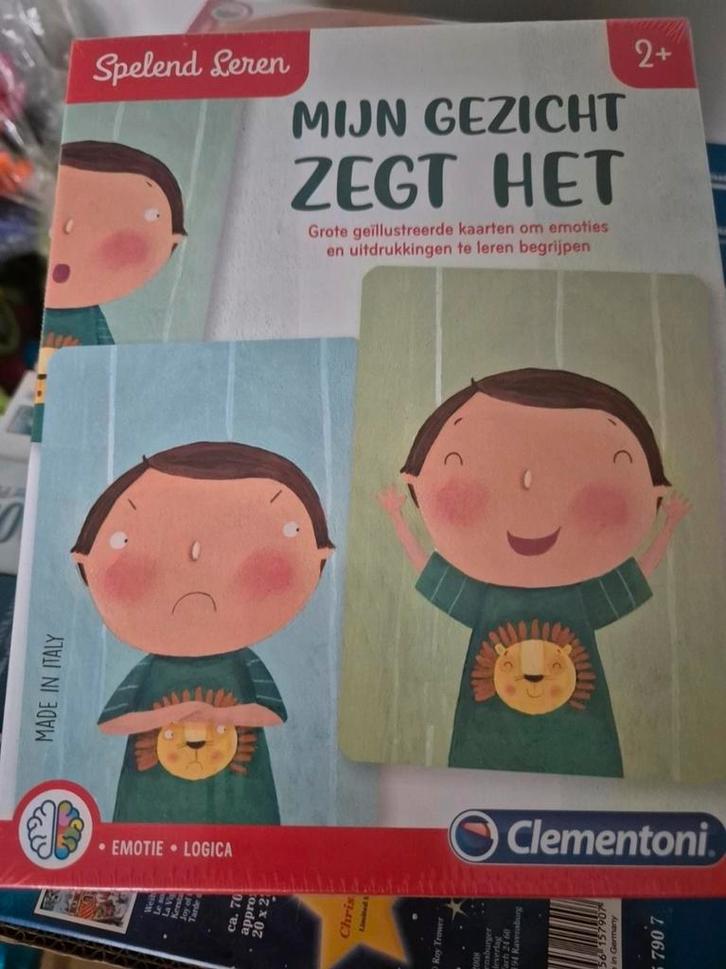 Mijn Gezicht Zegt Het - Nieuw in Folie!, Kinderen en Baby's, Speelgoed | Educatief en Creatief, Nieuw, Taal en Lezen, Ontdekken