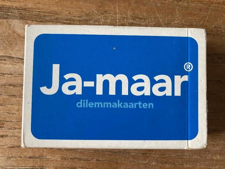 Koppenhol - Ja-maar dilemmakaarten (zgan), Boeken, Esoterie en Spiritualiteit, Zo goed als nieuw, Overige typen, Tarot of Kaarten leggen