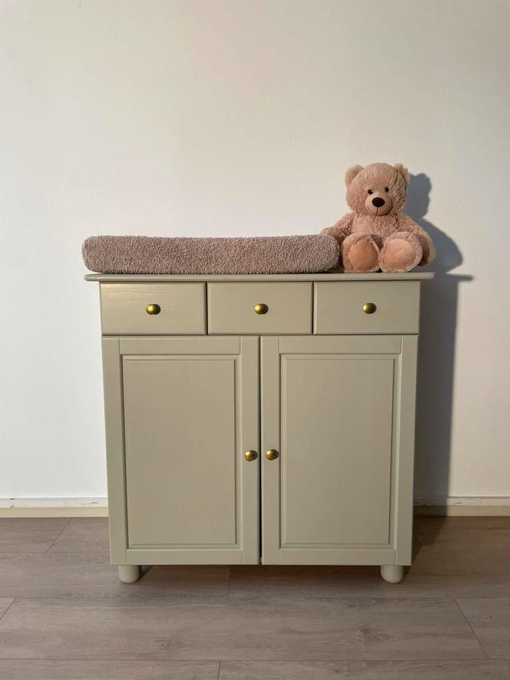 Vintage baby commode clay, Kinderen en Baby's, Kinderkamer | Commodes en Kasten, Zo goed als nieuw, 90 tot 105 cm, 100 cm of meer