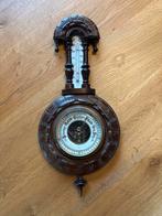 Antieke Barometer met Thermometer, Ophalen, Gebruikt, Barometer