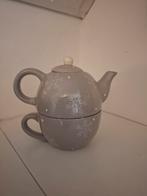 Theepot sneeuw, 3 delig Siaki, Keramiek, Overige typen, Ophalen of Verzenden, Zo goed als nieuw