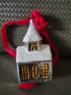 Kerkje kerstbal, Diversen, Kerst, Ophalen of Verzenden