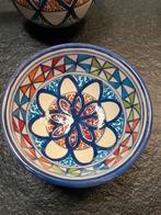 Tunesie Kop en schotel handmade, Ophalen of Verzenden, Nieuw, Rond, Porselein of Keramiek