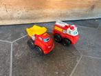 Chuck and Friends Leuke set van twee speelgoedauto's, Ophalen of Verzenden, Gebruikt, Jongen of Meisje