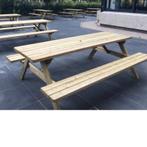 Rockwood Picknicktafel Massief Grenen Luxe Superieur 240x70, Tuin en Terras, Picknicktafels, Ophalen, Zo goed als nieuw, Rechthoekig