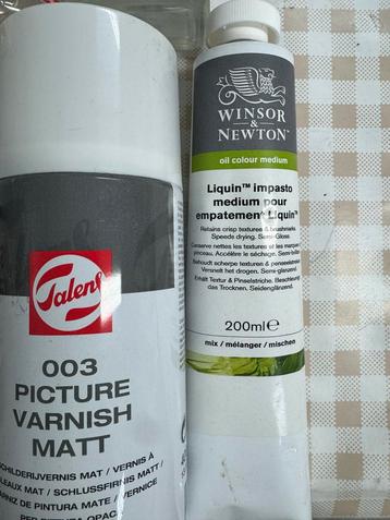 Olieverf Materialen - Complete Set beschikbaar voor biedingen