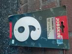 Huisnummer 6 wit metaal, Ophalen of Verzenden, Nieuw