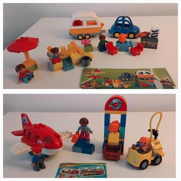 Lego Duplo 10590 Vliegveld & 10602 Camping beschikbaar voor biedingen