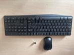 HAMA Draadloos Toetsenbord en Muis Set, Toetsenbord en muis-set, Ophalen of Verzenden, Zo goed als nieuw, Draadloos