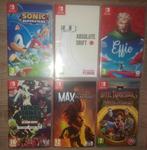 6 nintendo switch games z.g.a.n., 3 spelers of meer, Ophalen, Zo goed als nieuw, Vanaf 3 jaar