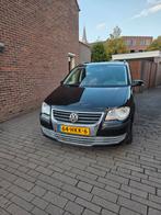 Volkswagen Touran 1.4 TSI 103KW 5P 2009 Zwart, Auto's, Voorwielaandrijving, Stof, 4 cilinders, Climate control