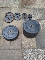 Half rack met gewichten en barbell. outdoor gym set, Ophalen