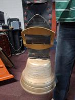 Antieke 19 e eeuwse Zwitserse koe bel koper gegoten, Ophalen of Verzenden, Brons