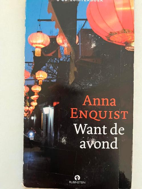 Anna Enquist - Want de avond, Boeken, Luisterboeken, Ophalen of Verzenden