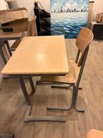 schoolbureau (4x), Ophalen, Zo goed als nieuw, Tafel(s) en Stoel(en)