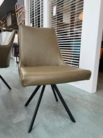 (2) Nieuw Brees new World Penache eetkamerstoel groen leer, Huis en Inrichting, Stoelen, Brees new world, Twee, Overige kleuren