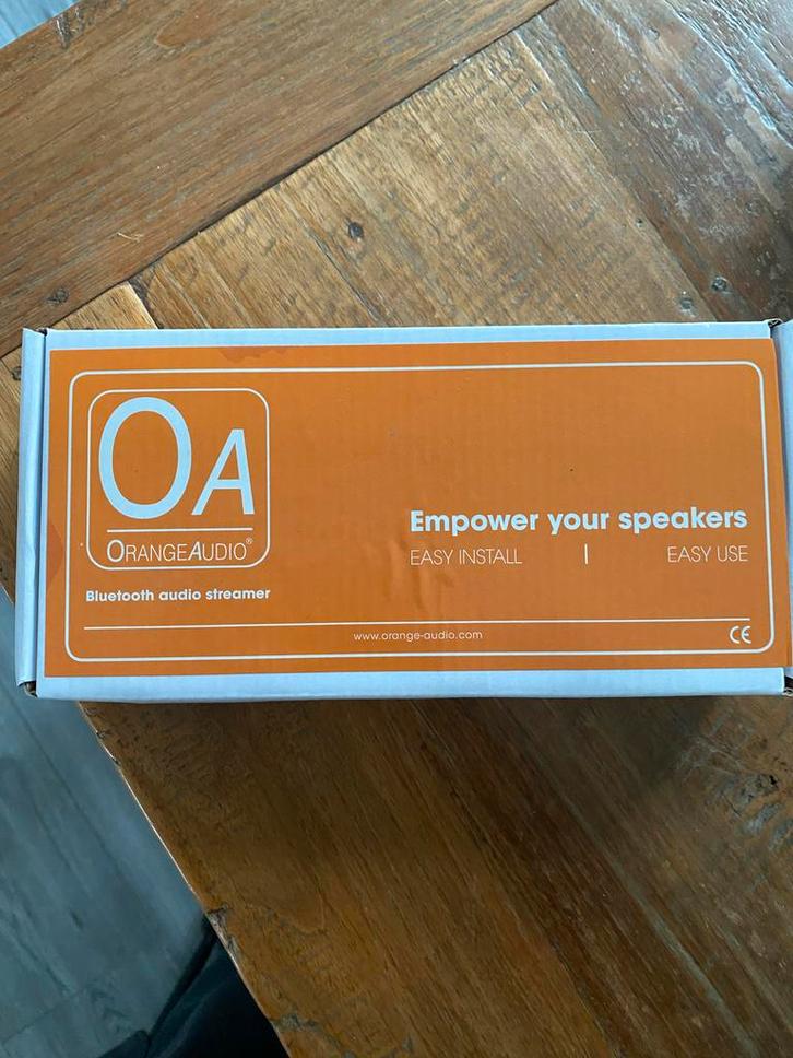 OrangeAudio Bluetooth Audio Streamer - Nieuw in doos, Audio, Tv en Foto, Versterkers en Receivers, Nieuw, Stereo, Minder dan 60 watt