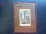 UTRECHT Domtoren Ets Paul Matthes (1872 - 1956    ), Ophalen of Verzenden, Voor 1940, Gebruikt, Overige onderwerpen