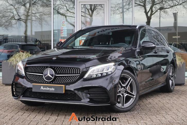 Mercedes C-Klasse Estate C160 AMG-Line 129pk | Cruise | Clim, Auto's, Mercedes-Benz, Bedrijf, Te koop, C-Klasse, ABS, Achteruitrijcamera