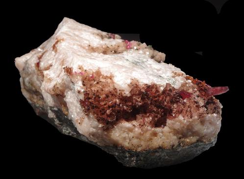 ZEER zeldzame WENDWILSONIET + COBALTAUSTINIET uit Marokko, Verzamelen, Mineralen en Fossielen, Mineraal, Ophalen of Verzenden