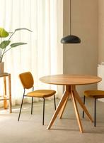 Skulm Ronde Eettafel 100cm - Nieuw in Doos!, Huis en Inrichting, Tafels | Eettafels, 100 tot 150 cm, Rond, Nieuw, Vier personen