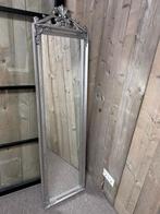 Spiegel barok style zilver 45x170 cm, Huis en Inrichting, Ophalen of Verzenden, Zo goed als nieuw, Rechthoekig, Minder dan 100 cm