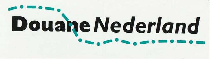 Sticker Douane Nederland (4), Verzamelen, Stickers, Zo goed als nieuw, Overige typen, Verzenden