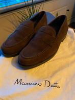 Massimo Dutti - Heren Penny instappers maat 44, Kleding | Heren, Schoenen, Loafers, Bruin, Ophalen of Verzenden, Zo goed als nieuw