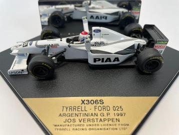 Tyrrell Ford 025 Jos Verstappen Argentinian GP 1997 beschikbaar voor biedingen