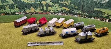 Marklin div goederen wagens  beschikbaar voor biedingen