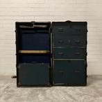 Vintage Hartmann garderobe kist reiskoffer kast, Antiek en Kunst, Ophalen